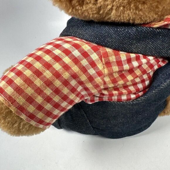 Vintage 1985 Dakin Del Monte | Brawny Bear Marketing Advertising Plush 10” - Picture 8 of 12